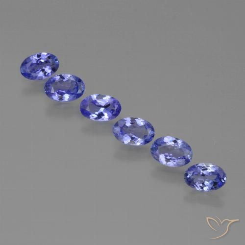 2.57ctw Natural Azul Violeta Intenso Tanzanita, oval, VVS-VS