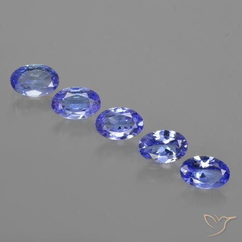 2.25ctw Natural Azul médio Tanzanita, oval, VVS-VS