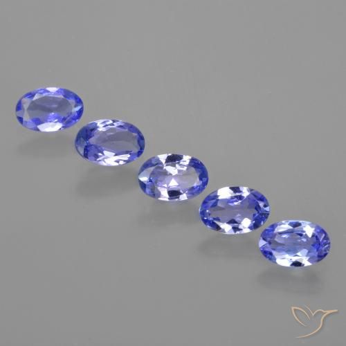 2.12ctw Natural Azul Violeta Intenso Tanzanita, oval, VS