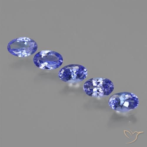2.37ctw Natural Azul Violeta Intenso Tanzanita, oval, VVS-VS
