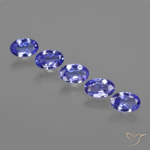 2.36ctw Natural Azul Violeta Intenso Tanzanita, oval, VVS-VS