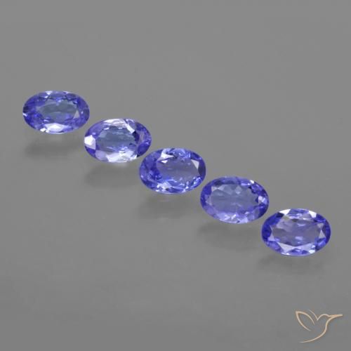 2.31ctw Natural Azul Violeta Intenso Tanzanita, oval, VVS-VS