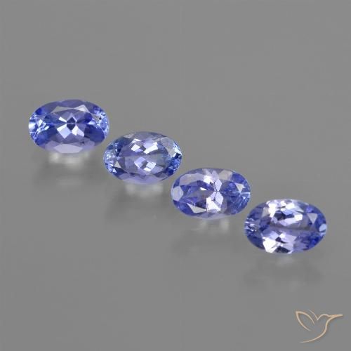 2.11ctw Natural Azul marinho médio Tanzanita, oval, VVS-VS