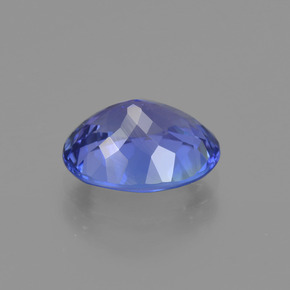 Tanzanita azul natural 1,95ct, corte oval, VVS