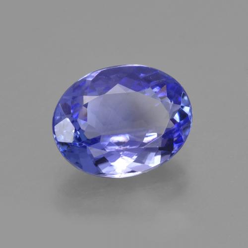 Tanzanita Azul Violeta Intenso Natural 1.92ct, Corte Oval, VVS
