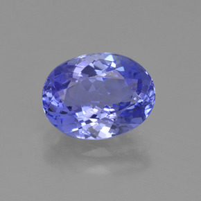 Tanzanita Azul profundo Natural 1.91ct, Corte Oval, VVS