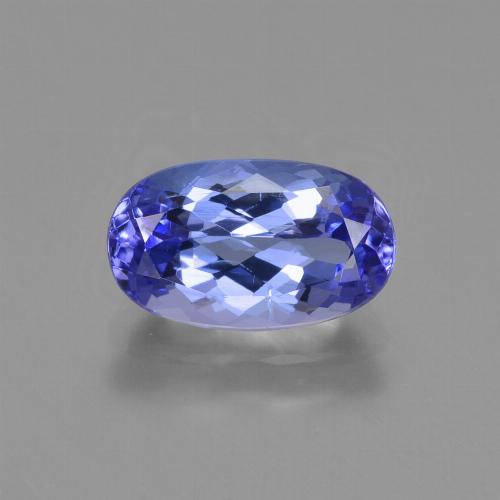 Tanzanita Azul Violeta Profundo Natural 1.50ct, Corte Oval, VS-SI