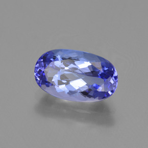 Tanzanita Azul Violeta Profundo Natural 1.50ct, Corte Oval, VS-SI