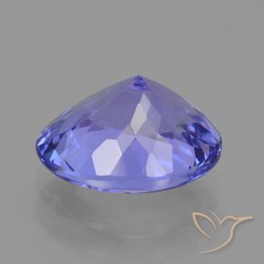 Tanzanita Azul Violeta Intenso Natural 2.88ct, Corte Oval, VS-SI