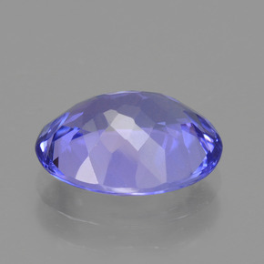 Tanzanita Azul Violeta Intenso Natural 2.47ct, Corte Oval, VVS