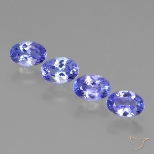 1.91ctw Natural Violeta Azul Tanzanita, oval, VVS-VS