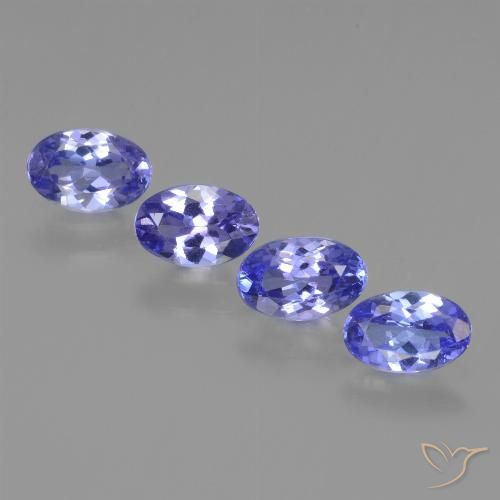 1.81ctw Natural Azul médio Tanzanita, oval, VVS-VS
