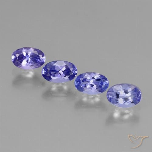 1.86ctw Natural Azul Violeta Intenso Tanzanita, oval, VVS-VS