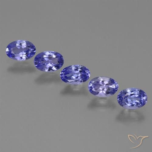 2.01ctw Natural Azul Violeta Intenso Tanzanita, oval, VVS-VS