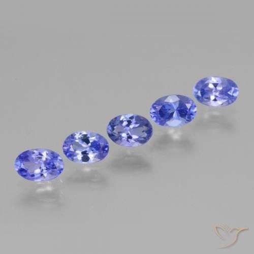 Pedras preciosas de Tanzanita Azul médio natural de 2.56 ct, oval, VS