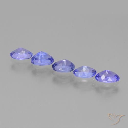 Pedras preciosas de Tanzanita Azul médio natural de 2.56 ct, oval, VS
