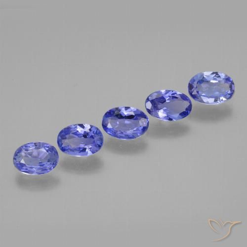 2.37ctw Natural Azul Violeta Intenso Tanzanita, oval, VS