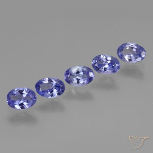 2.80ctw Natural Violeta Azul Tanzanita, oval, VVS-VS