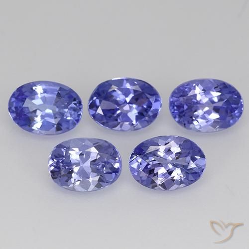 2.41ctw Natural Violeta Azul Tanzanita, oval, VS