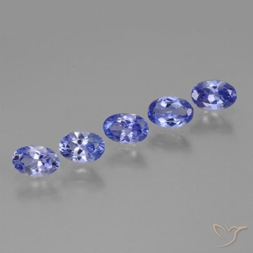 2.42ctw Natural Azul profundo Tanzanita, oval, VS