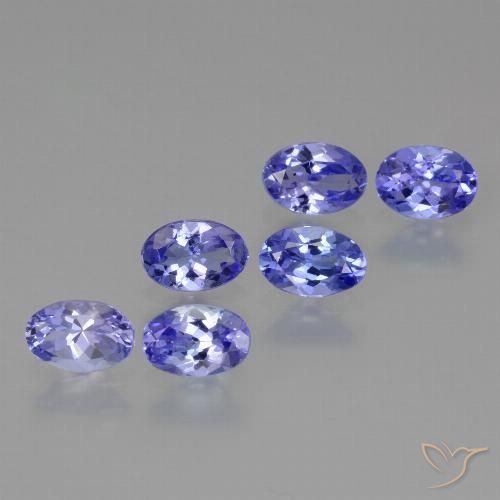 2.44ctw Natural Azul Violeta Intenso Tanzanita, oval, VVS-VS