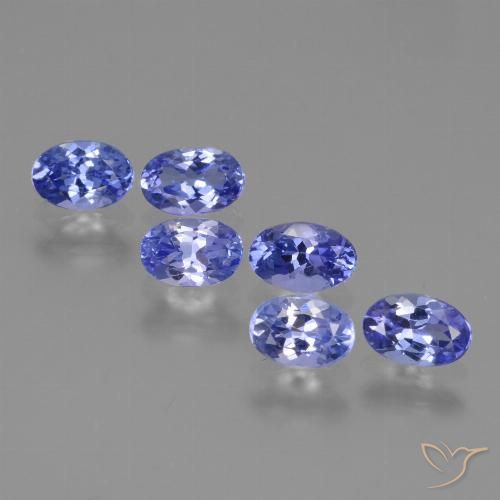 2.53ctw Natural Azul Roxo Profundo Tanzanita, oval, VVS-VS