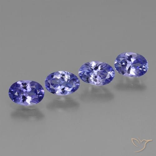 1.80ctw Natural Violeta Azul Tanzanita, oval, VS