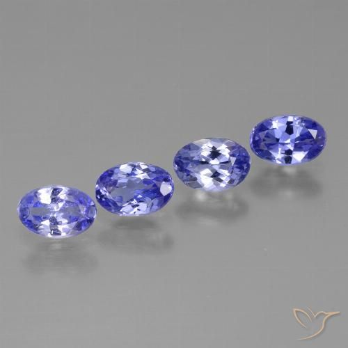 1.73ctw Natural Azul Violeta Intenso Tanzanita, oval, VS