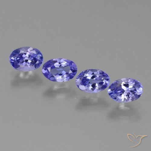 2.04ctw Natural Azul Violeta Intenso Tanzanita, oval, VS