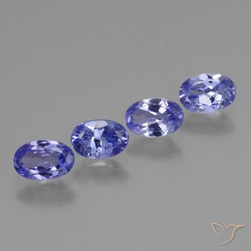 2.00ctw Natural Azul Violeta Intenso Tanzanita, oval, VS