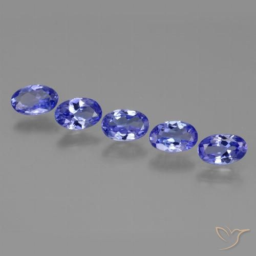 2.19ctw Natural Azul profundo Tanzanita, oval, VS