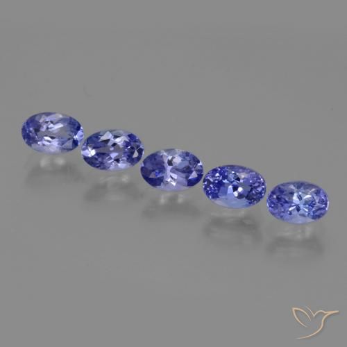 2.63ctw Natural Violeta Azul Tanzanita, oval, VS
