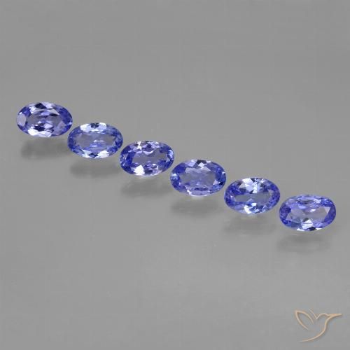 2.23ctw Natural Azul Violeta Intenso Tanzanita, oval, VS, Photo A
