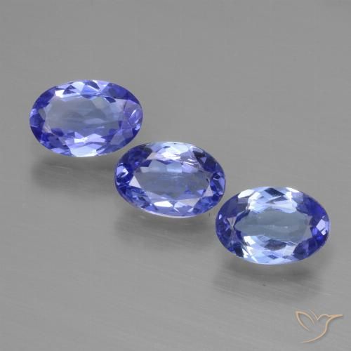 1.65ctw Natural Azul Violeta Intenso Tanzanita, oval, VS