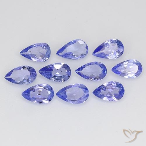 1.81ctw Natural Azul Violeta Intenso Tanzanita, Formato de pêra, VS