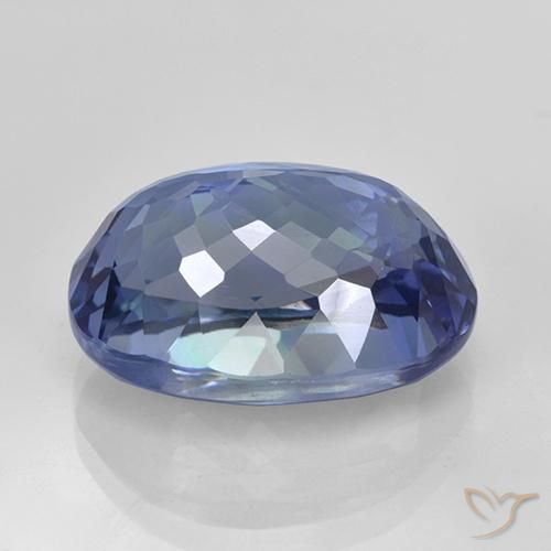 Tanzanita Azul verdadeiro Natural 11.65ct, oval, VVS