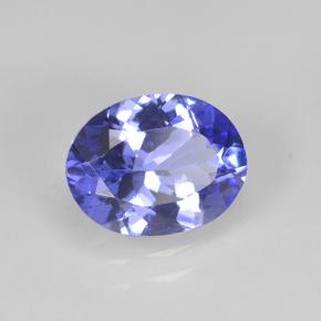 Tanzanita Violeta Azul Natural 2.44ct, Corte Oval, VVS-VS