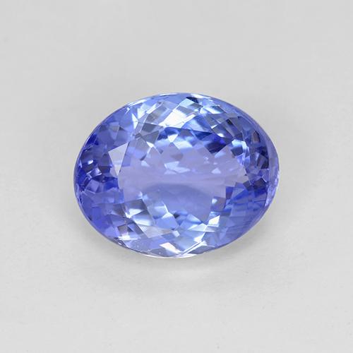 Tanzanita Azul Violeta Intenso Natural 2.66ct, Corte Oval, VVS