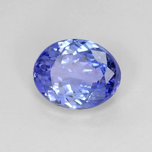 Tanzanita Azul Violeta Intenso Natural 2.66ct, Corte Oval, VVS