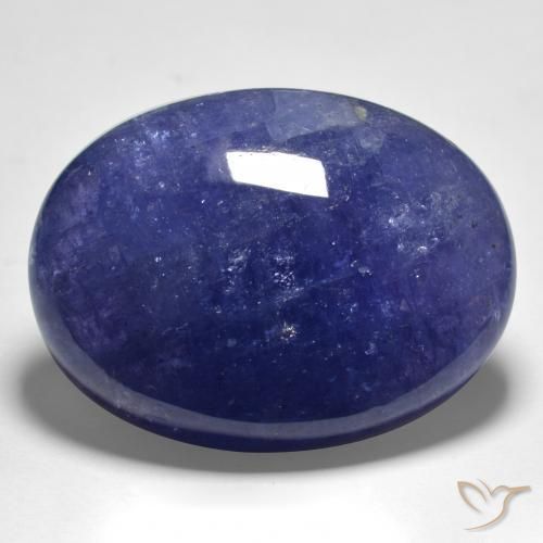 Tanzanita Azul profundo Natural 55.91ct, oval, Translúcido