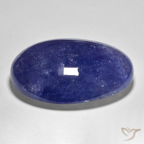 Tanzanita Azul profundo Natural 55.91ct, oval, Translúcido