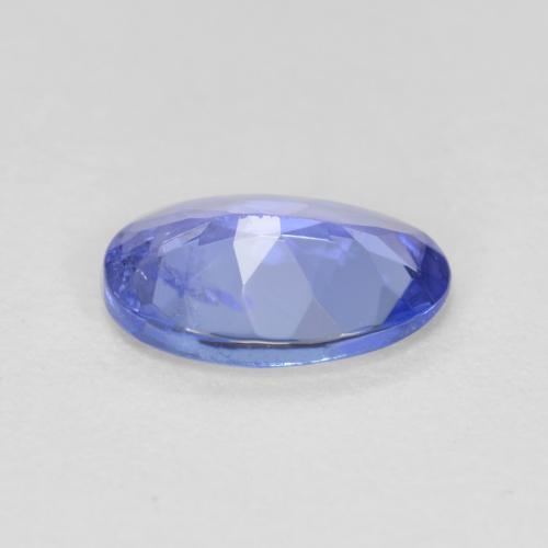 Tanzanita azul natural 0,52ct, corte oval, VS