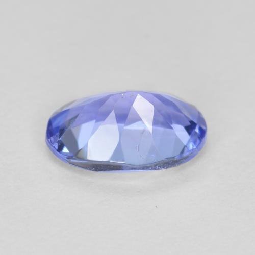 Tanzanita azul natural 0,62ct, corte oval, VS