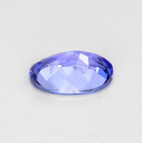 Tanzanita Violeta Azul Natural 0.59ct, Corte Oval, VVS