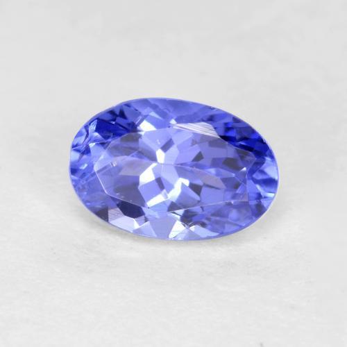 Tanzanita Azul Violeta Profundo Natural 0.66ct, Corte Oval, VS
