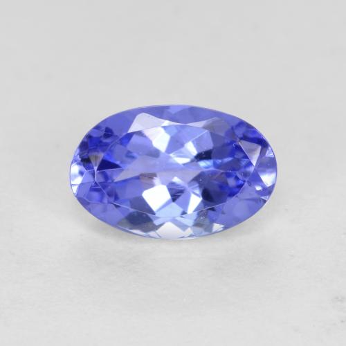 Tanzanita Azul Violeta Profundo Natural 0.54ct, Corte Oval, VVS-VS