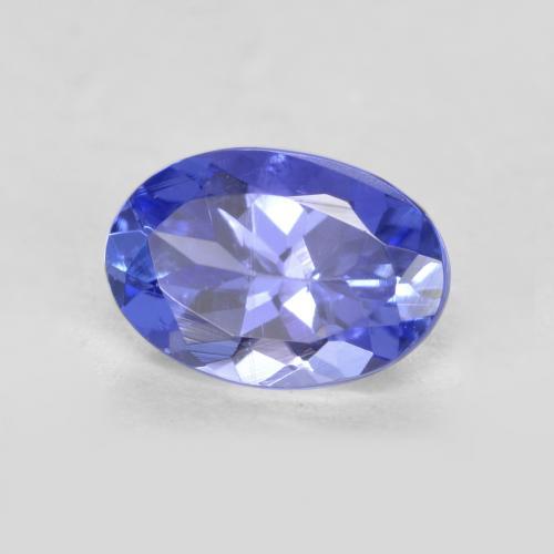 Tanzanita Azul Violeta Profundo Natural 0.58ct, Corte Oval, VS-SI