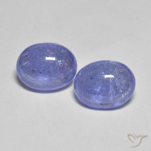 4.41ctw Natural Azul Violeta Intenso Tanzanita, oval, Transparente