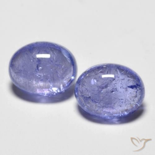 4.72ctw Natural Azul Violeta Intenso Tanzanita, oval, Transparente