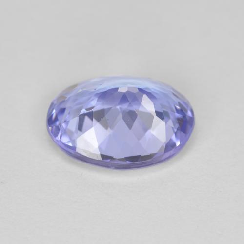 Tanzanita azul natural 1,91ct, corte oval, VVS-VS
